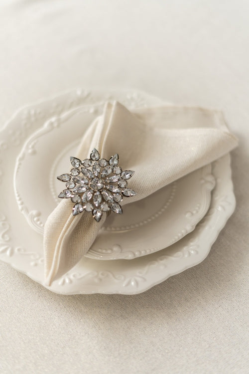 Festive napkin | Liso Crudo Oro